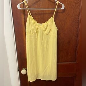 Pacsun yellow dress